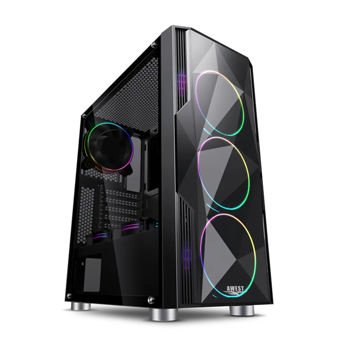 کامپیوتر دسکتاپ مدل FHI3-ECO i3 12100 16GB 1TB 500GB GT1030 AWEST کامپیوتر دسکتاپ مدل FHI3-ECO i3 12100 16GB 1TB 500GB GT1030 AWEST