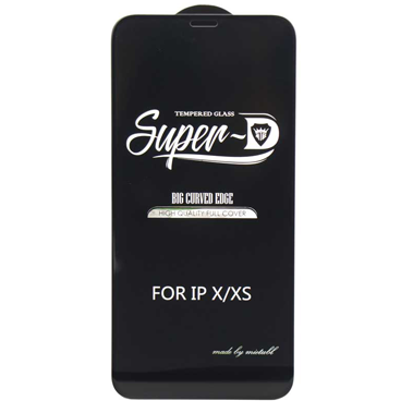 محافظ صفحه نمایش(گلس) Super D گوشی موبایل اپل iPhone XS-مشکی   محافظ صفحه نمایش(گلس) Super D گوشی موبایل اپل iPhone XS-مشکی