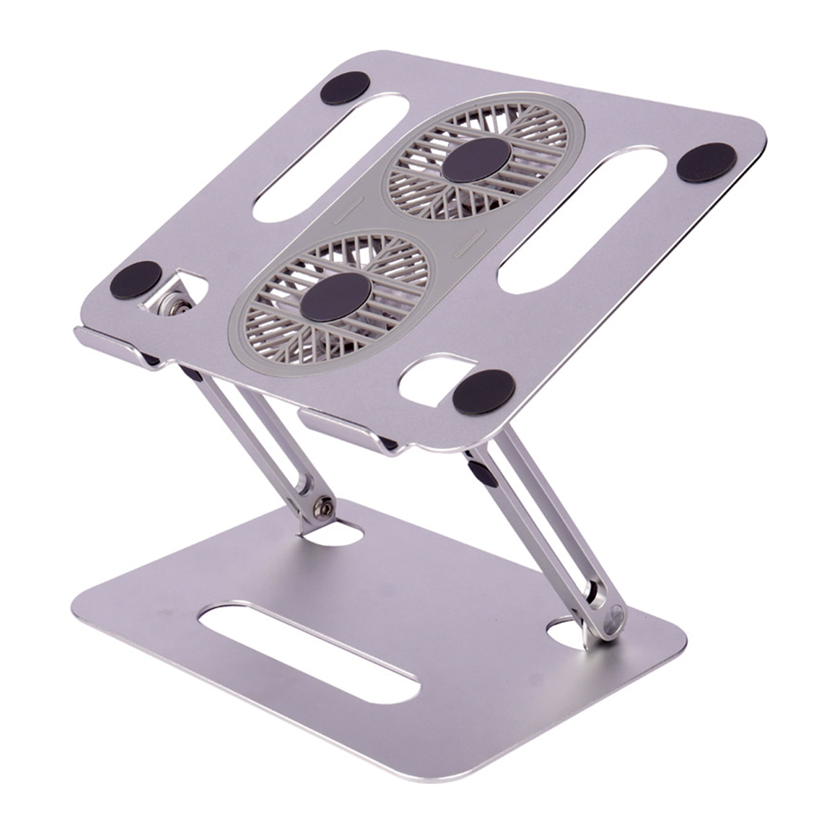 پایه نگهدارنده لپ تاپ کول کلد مدل W8-نقرهای پایه نگهدارنده لپ تاپ کول کلد مدل W8-نقرهای