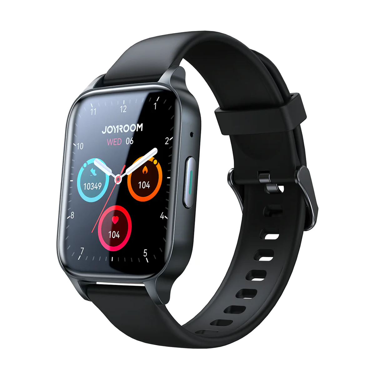 ساعت هوشمند جویروم مدل JR-FT3 Pro-بدنه خاکستری بند مشکی  ساعت هوشمند جویروم مدل JR-FT3 Pro-بدنه خاکستری بند مشکی