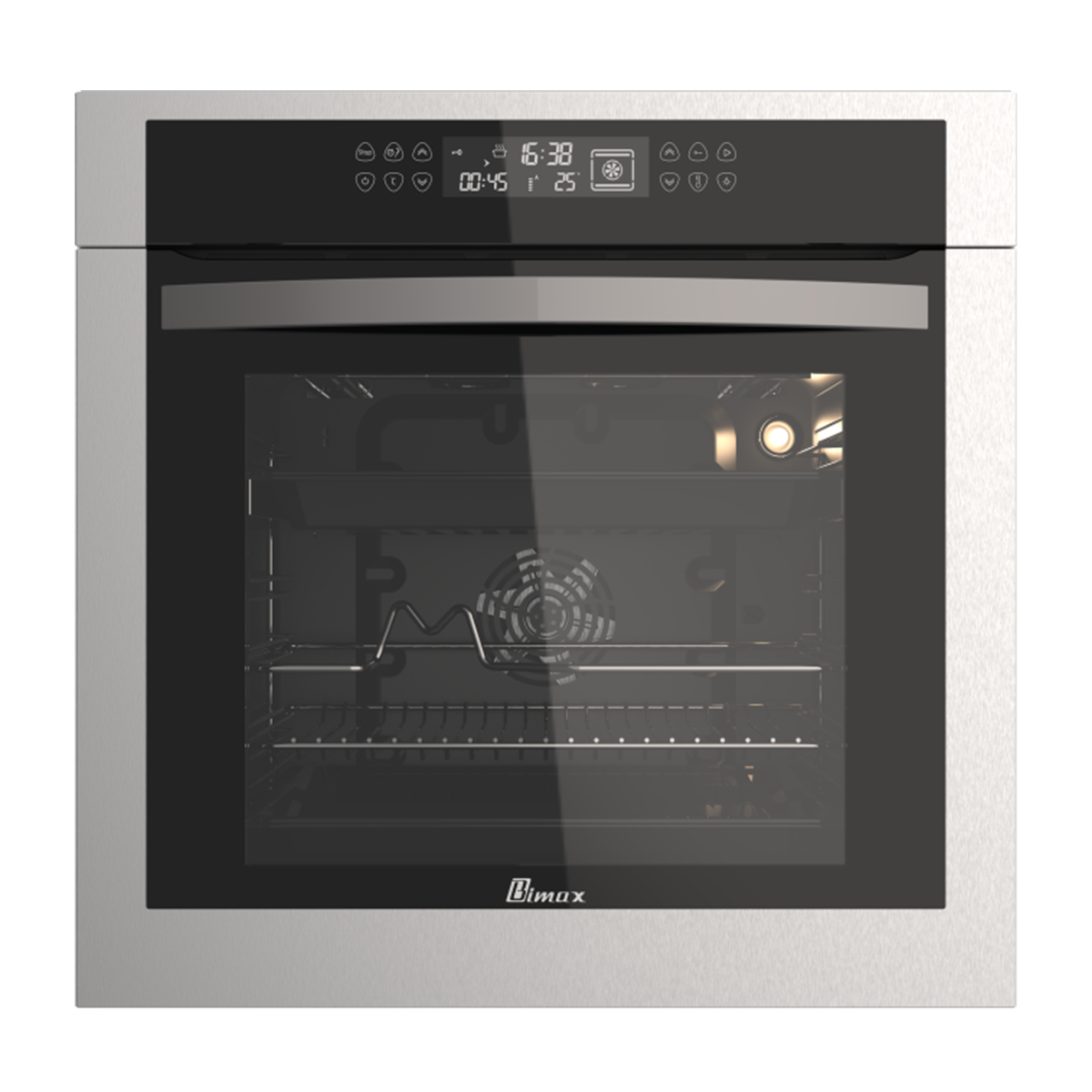 فر توکار بیمکث مدل MF0022E-مشکی استیل فر توکار بیمکث مدل MF0022E-مشکی استیل