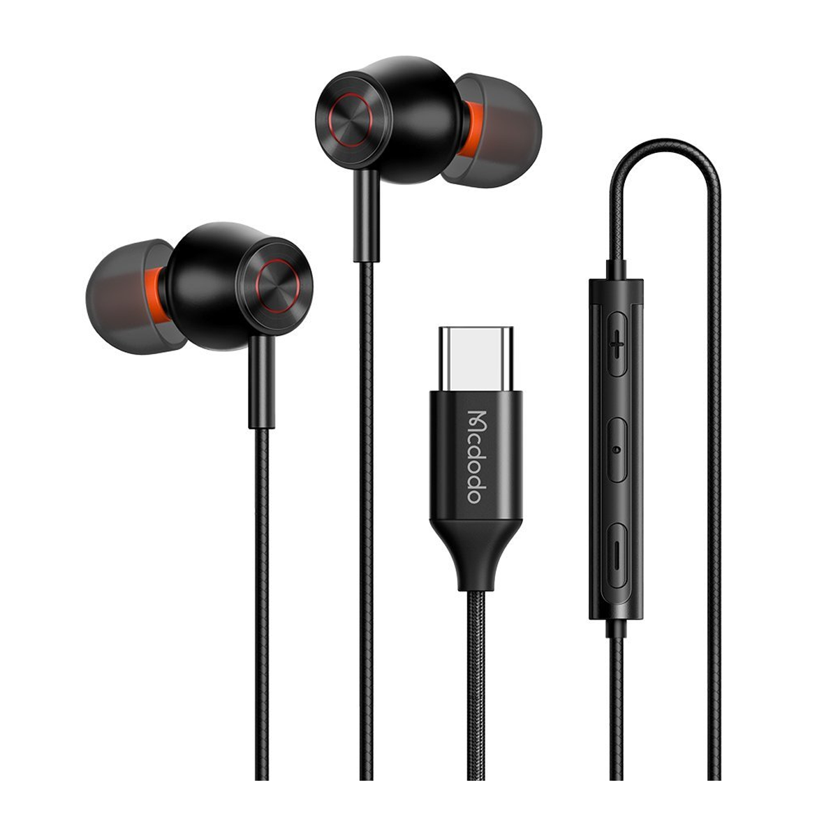 هندزفری سیمی مک دودو مدل HP-3490-مشکی هندزفری سیمی مک دودو مدل HP-3490-مشکی