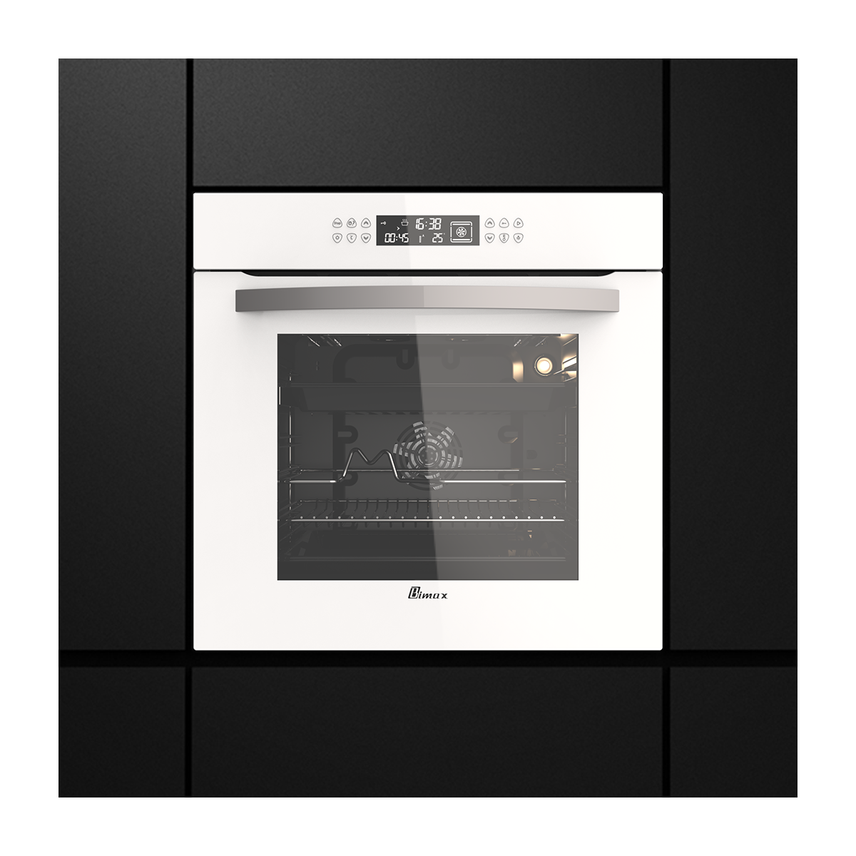 فر توکار بیمکث مدل MF0021E-سفید فر توکار بیمکث مدل MF0021E-سفید