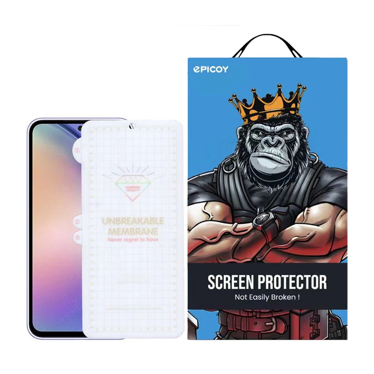 گلس گوشی سامسونگ Galaxy S23 FE - A54 اپیکوی مدل Hydrogel -بی رنگ