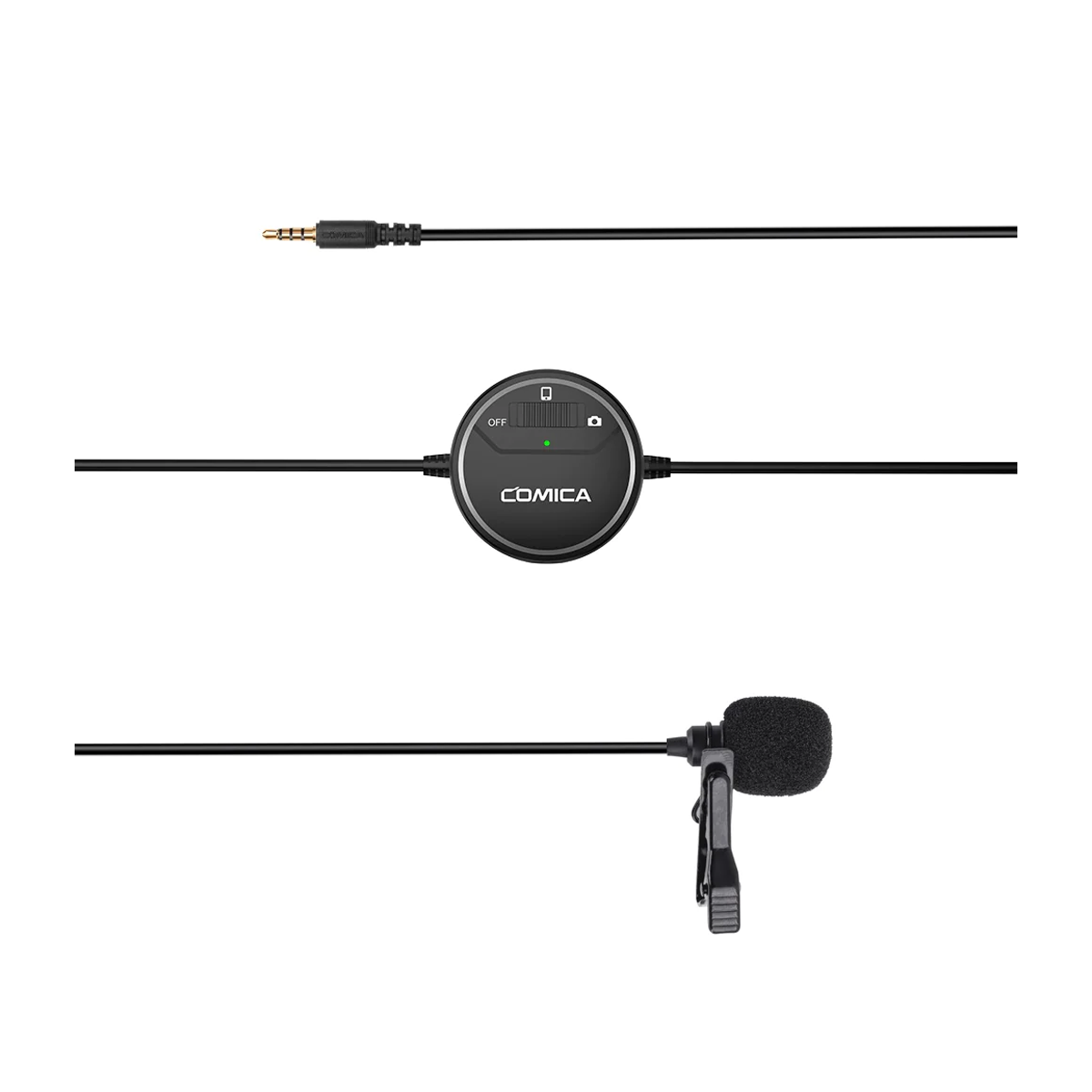 میکروفون یقه ای کامیکا مدل SIG.LAV V03-مشکی میکروفون یقه ای کامیکا مدل SIG.LAV V03-مشکی