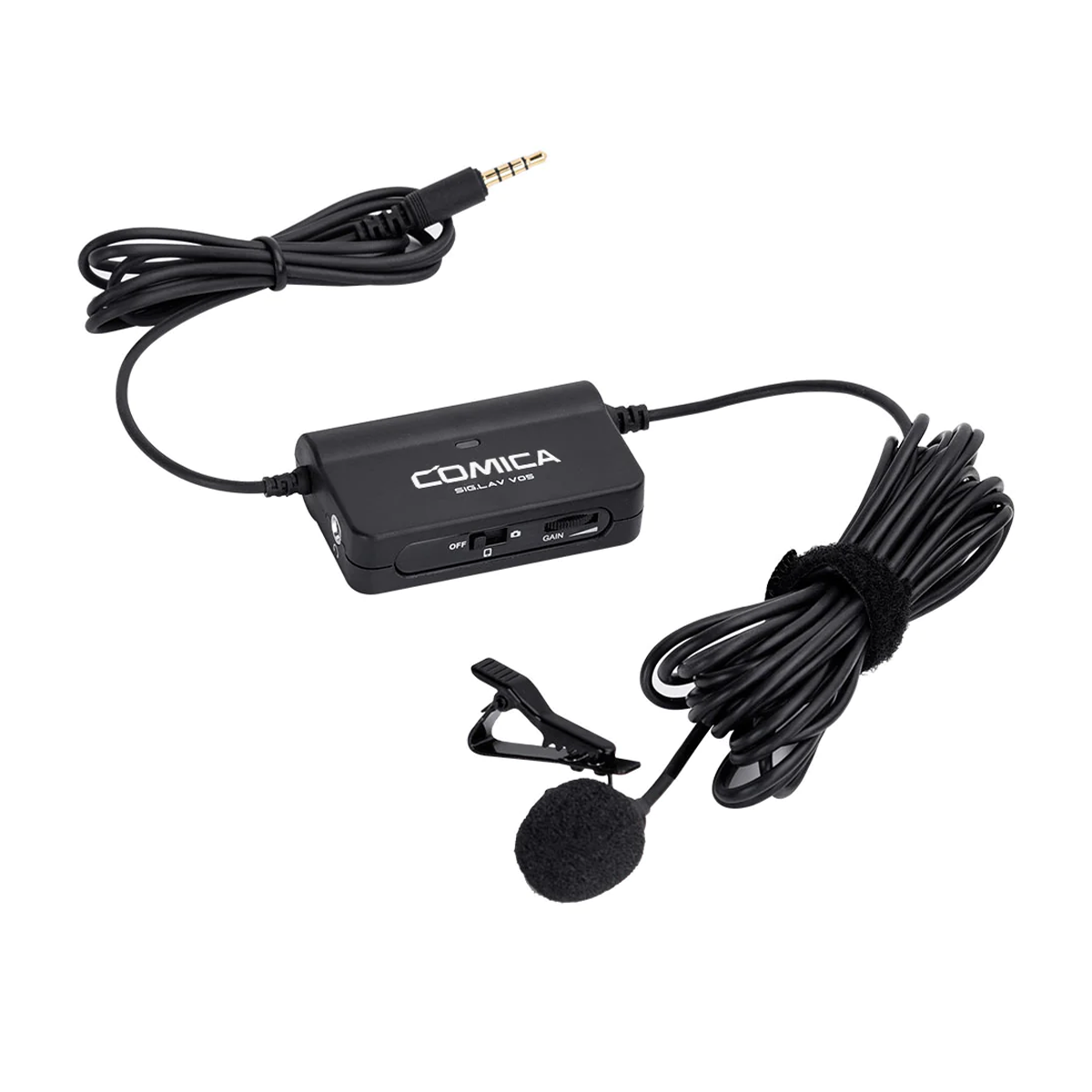 میکروفون یقه ای کامیکا مدل SIG.LAV V05-مشکی میکروفون یقه ای کامیکا مدل SIG.LAV V05-مشکی