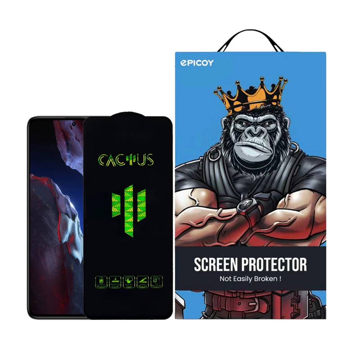 گلس گوشی پوکو X3 NFC اپیکوی مدل Cactus گلس گوشی پوکو X3 NFC اپیکوی مدل Cactus