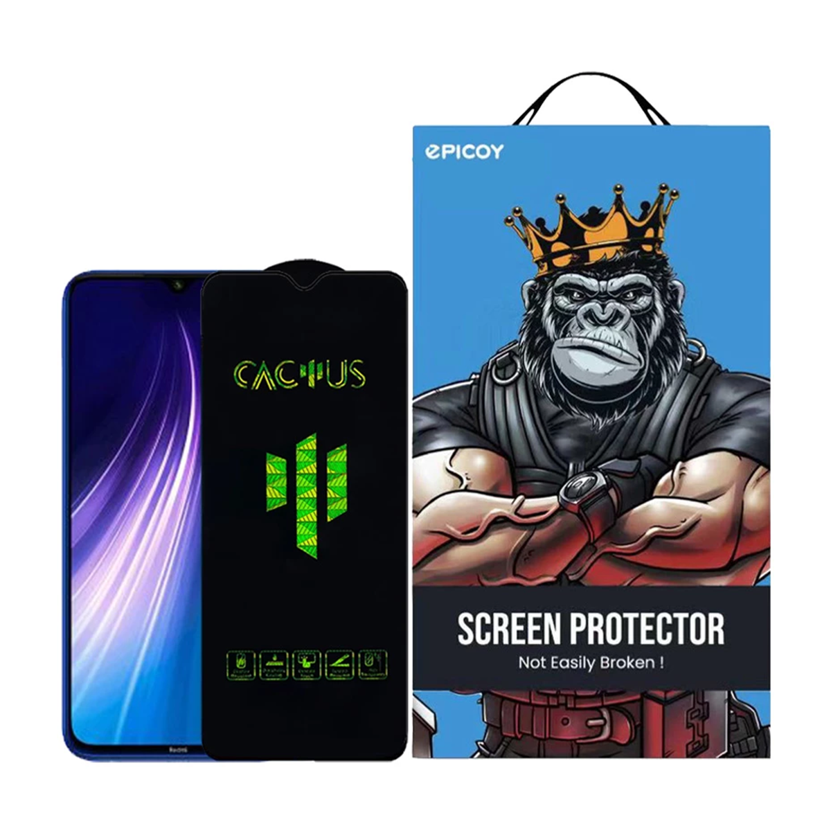 گلس گوشی شیائومی Redmi Note 8T اپیکوی مدل Cactus گلس گوشی شیائومی Redmi Note 8T اپیکوی مدل Cactus