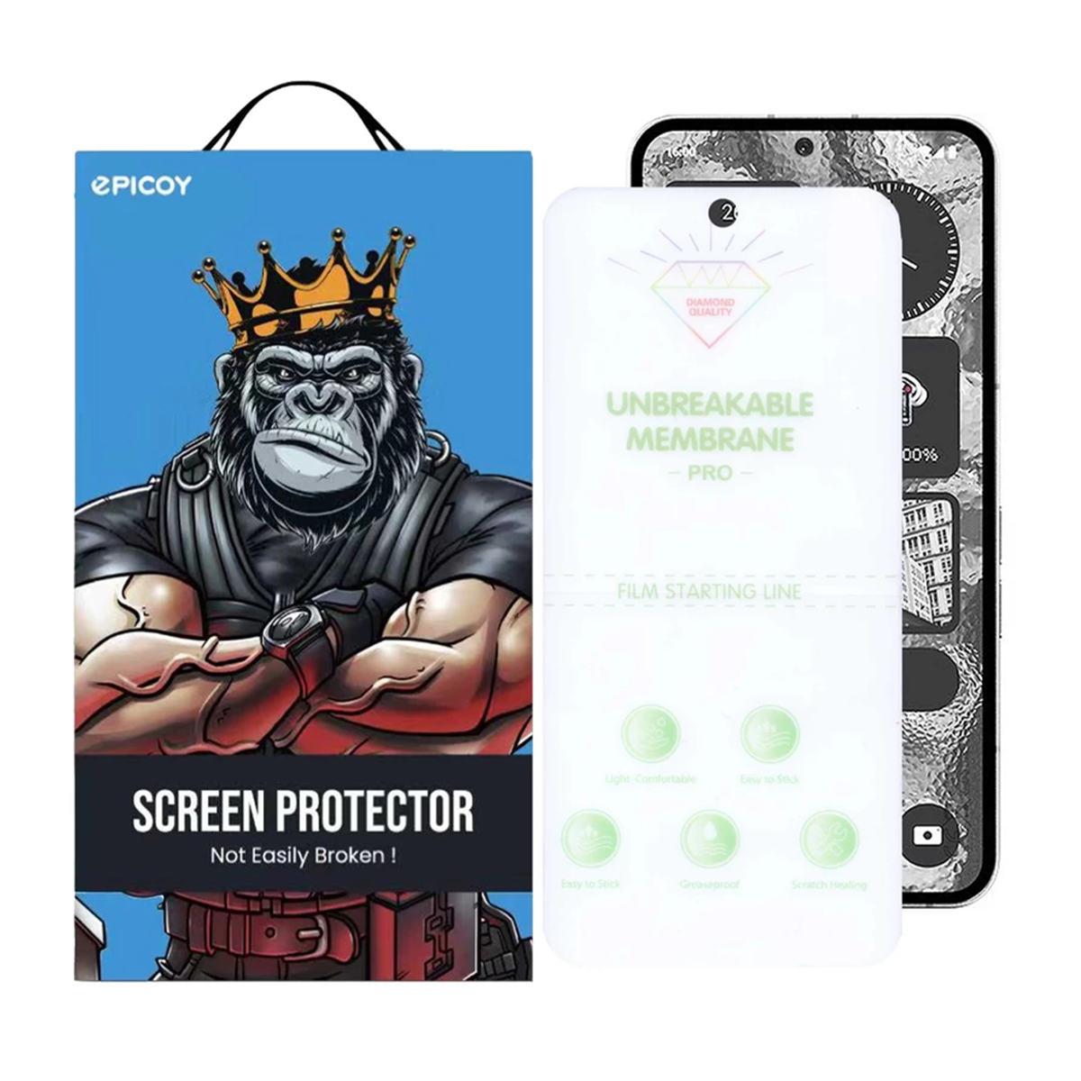 گلس گوشی ناتینگ Phone 2 اپیکوی مدل Hydrogel گلس گوشی ناتینگ Phone 2 اپیکوی مدل Hydrogel