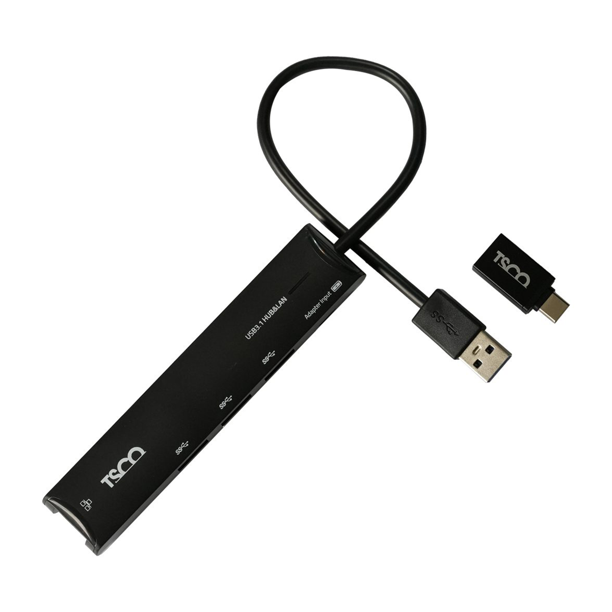 هاب USB 3.0 تسکو 5 پورت مدل THU 1165-مشکی هاب USB 3.0 تسکو 5 پورت مدل THU 1165-مشکی