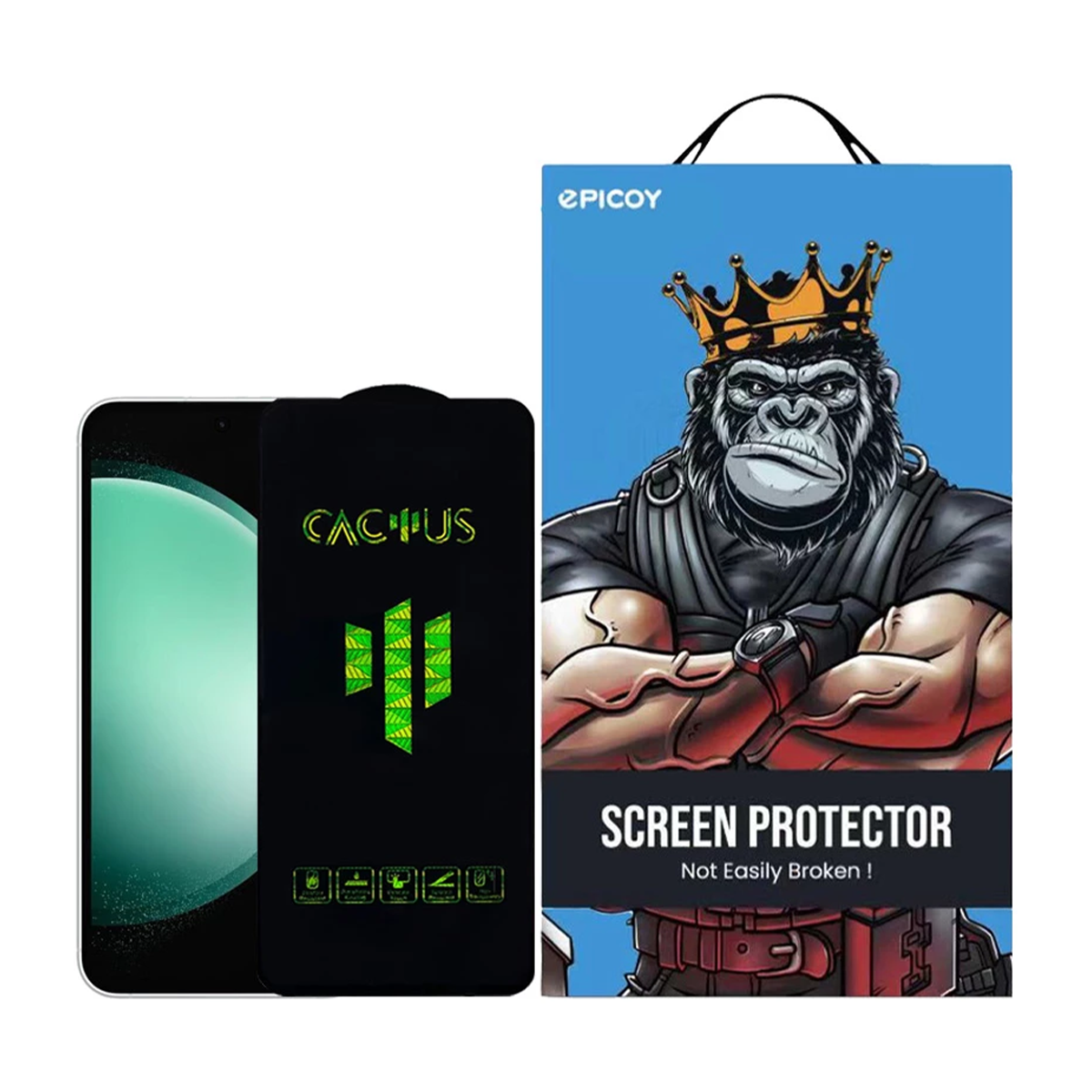 گلس گوشی سامسونگ Galaxy S23 FE اپیکوی مدل Cactus  گلس گوشی سامسونگ Galaxy S23 FE اپیکوی مدل Cactus