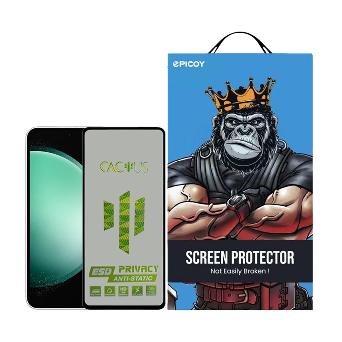 گلس حریم شخصی گوشی سامسونگ Galaxy A54 اپیکوی مدل Cactus-ESD-Privacy گلس حریم شخصی گوشی سامسونگ Galaxy A54 اپیکوی مدل Cactus-ESD-Privacy