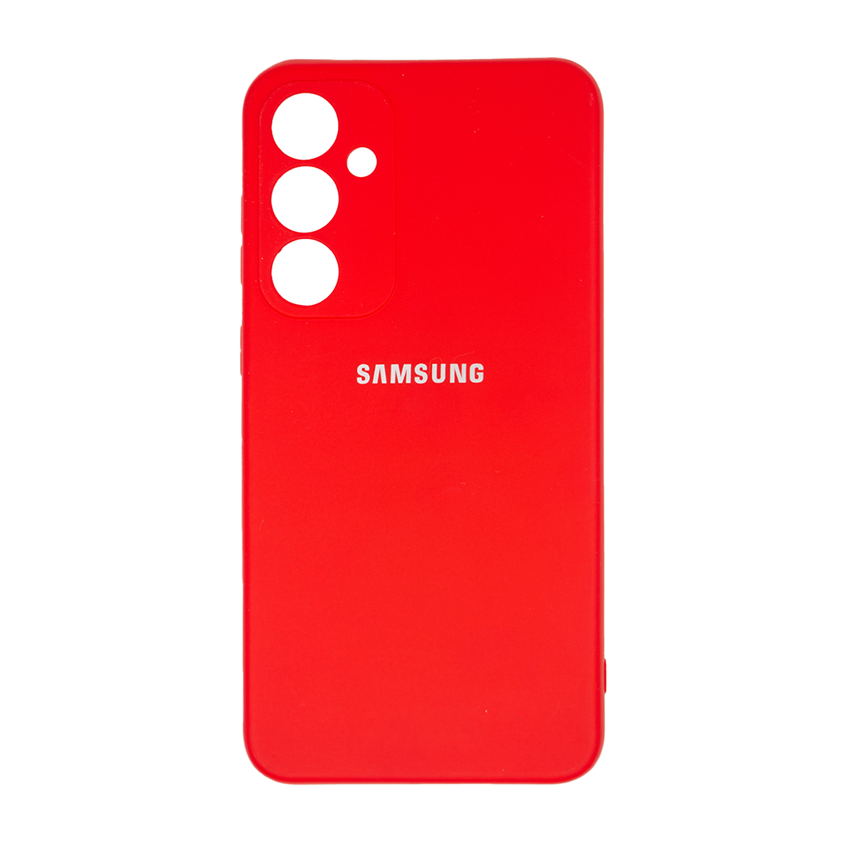 قاب گوشی سامسونگ Galaxy A55 مدل محافظ لنزدار سیلیکونی-قرمز قاب گوشی سامسونگ Galaxy A55 مدل محافظ لنزدار سیلیکونی-قرمز