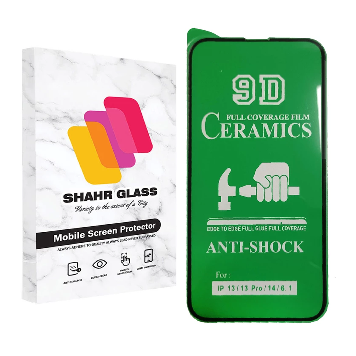 گلس سرامیکی گوشی اپل iPhone 13 Pro شهر گلس مدل CRM14