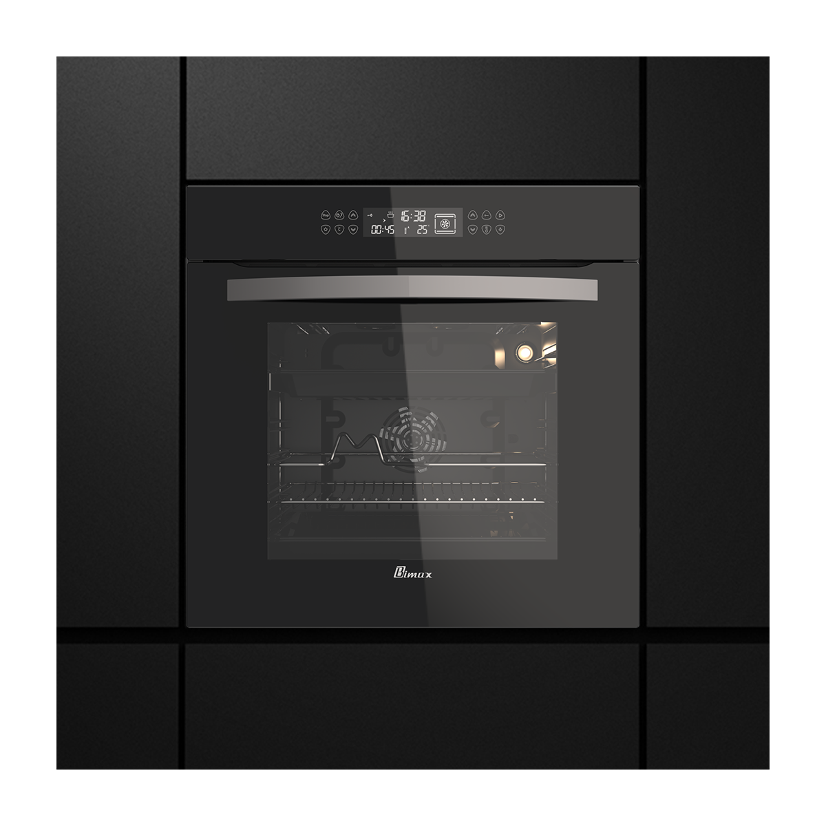 فر توکار بیمکث مدل MF۰۰۲۰E-مشکی فر توکار بیمکث مدل MF۰۰۲۰E-مشکی