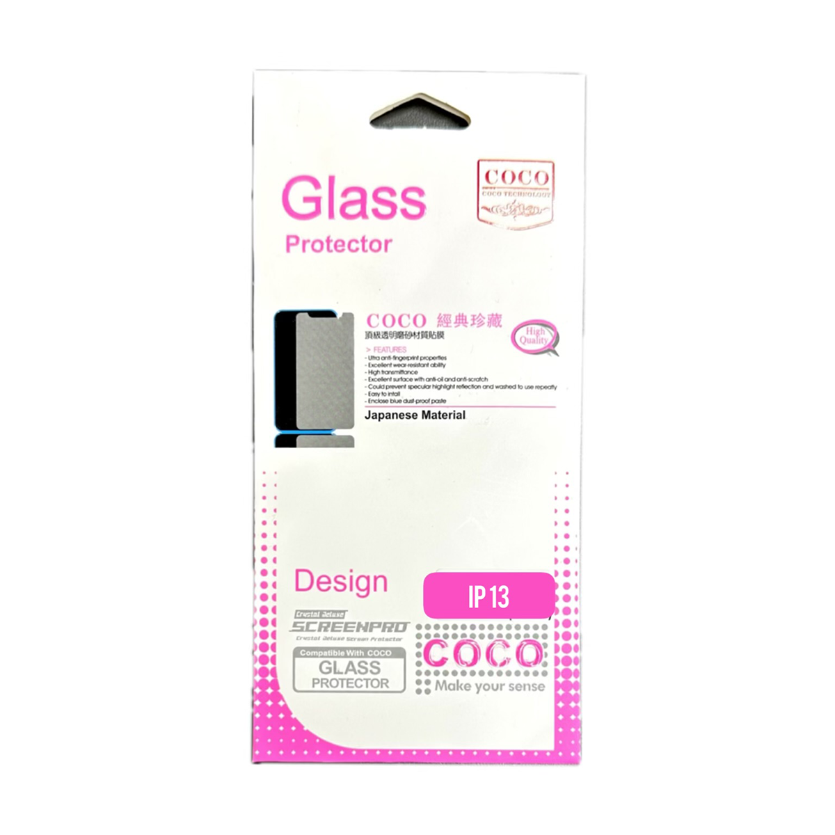 گلس گوشی اپل iPhone 13 کوکو مدل 10D Pro Plus-مشکی گلس گوشی اپل iPhone 13 کوکو مدل 10D Pro Plus-مشکی