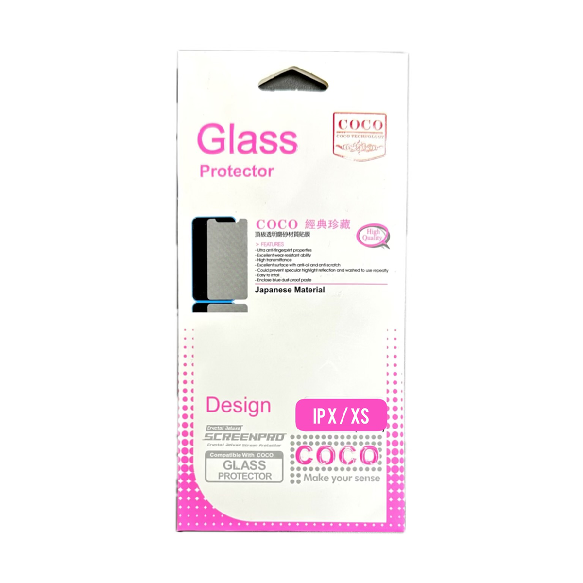 گلس گوشی اپل iPhone X کوکو مدل 10D Pro Plus-مشکی گلس گوشی اپل iPhone X کوکو مدل 10D Pro Plus-مشکی