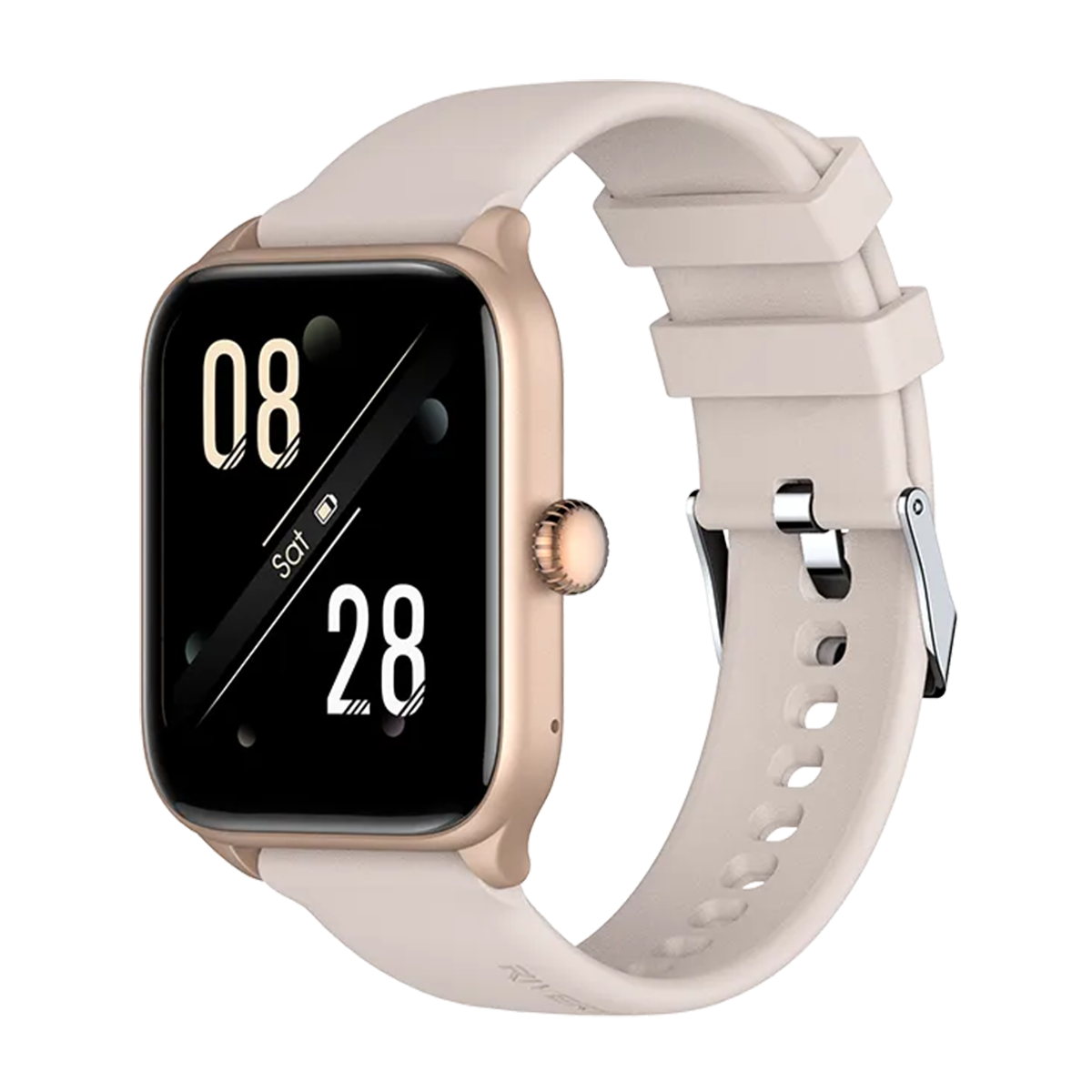 ساعت هوشمند ریورسانگ مدل Motive 6 Pro SW62-بدنه رزگلد بند کرم ساعت هوشمند ریورسانگ مدل Motive 6 Pro SW62-بدنه رزگلد بند کرم