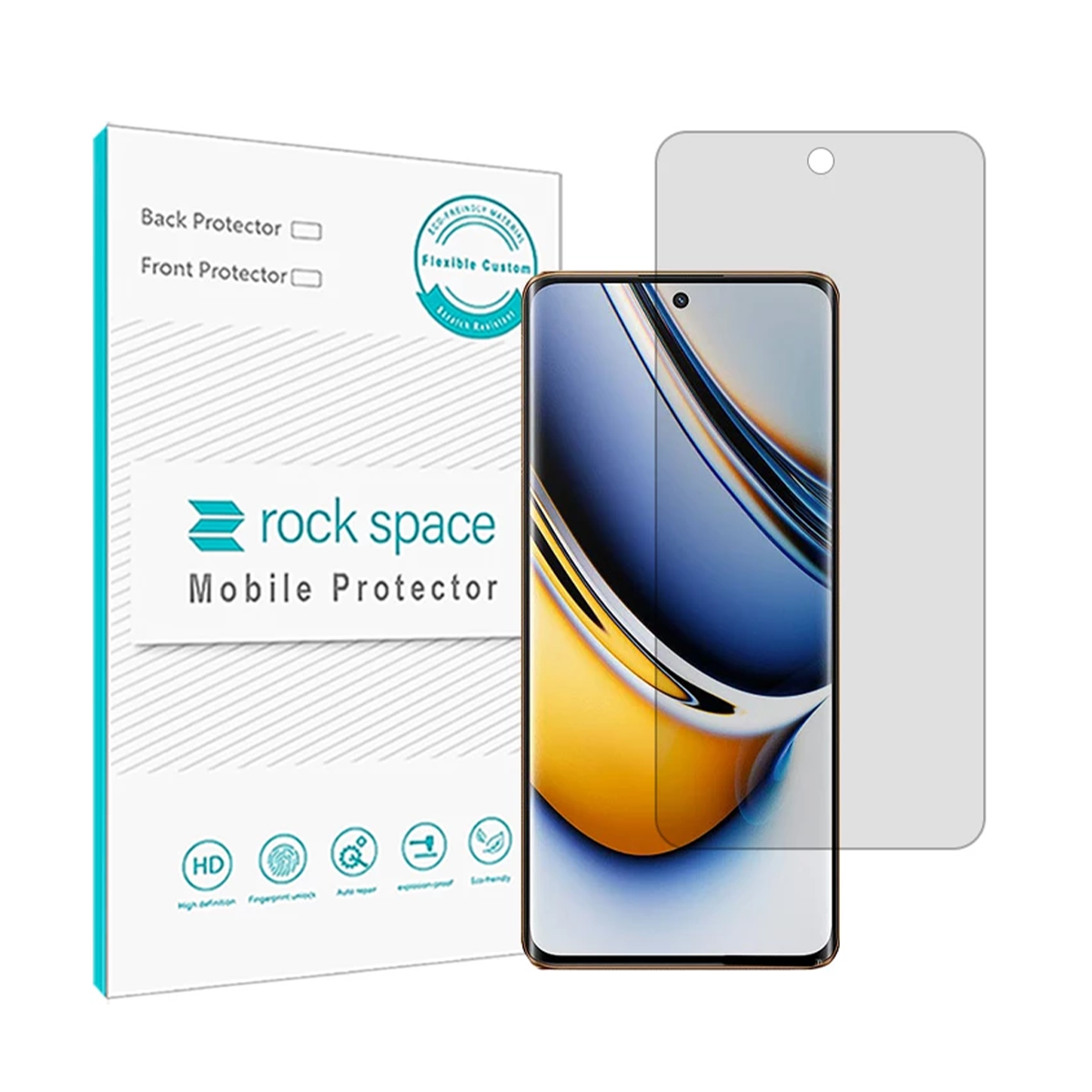 گلس گوشی ریملی 11 Pro Plus 5G راک اسپیس مدل Hygel گلس گوشی ریملی 11 Pro Plus 5G راک اسپیس مدل Hygel