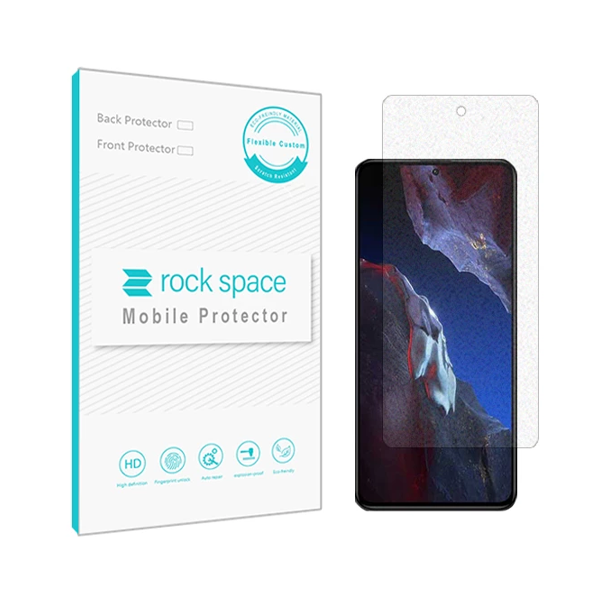 گلس مات گوشی پوکو F5 Pro راک اسپیس مدل GAM گلس مات گوشی پوکو F5 Pro راک اسپیس مدل GAM