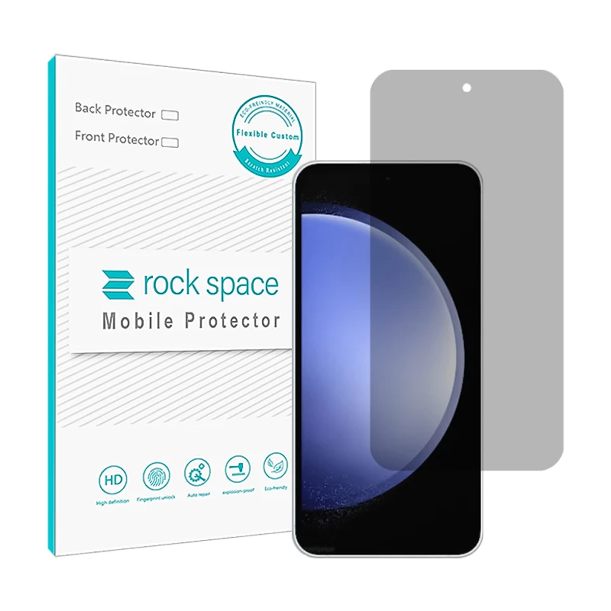 گلس حریم شخصی مات گوشی سامسونگ Galaxy S23 FE راک اسپیس مدل PRV-بی رنگ گلس حریم شخصی مات گوشی سامسونگ Galaxy S23 FE راک اسپیس مدل PRV-بی رنگ