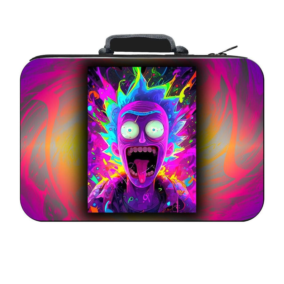 کیف کنسول بازی PS5 اسلیم طرح Rick and Morty کیف کنسول بازی PS5 اسلیم طرح Rick and Morty
