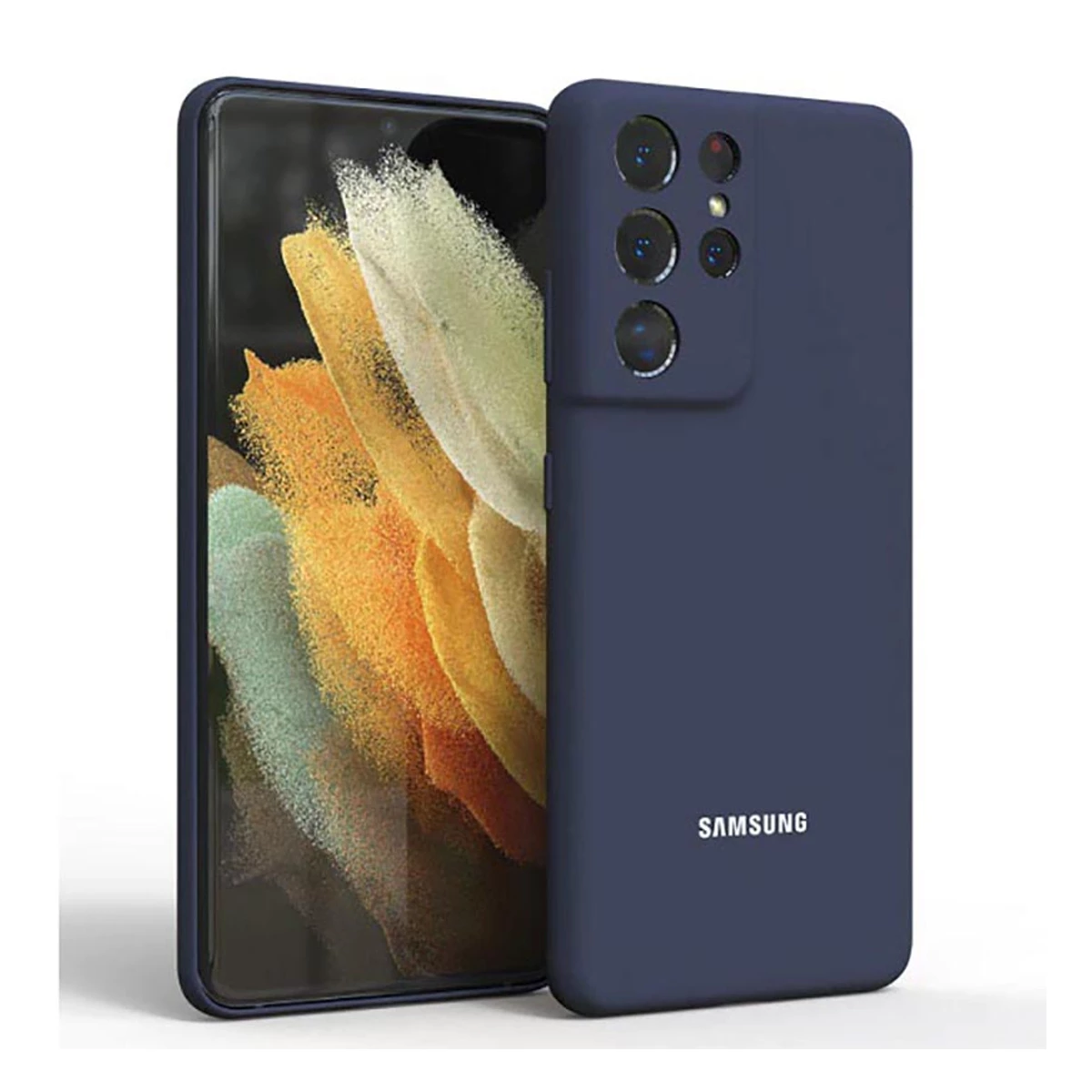 کاور سیلیکونی محافظ لنزدار مناسب برای گوشی موبایل سامسونگ Galaxy S21 Ultra-سبز تیره کاور سیلیکونی محافظ لنزدار مناسب برای گوشی موبایل سامسونگ Galaxy S21 Ultra-سبز تیره