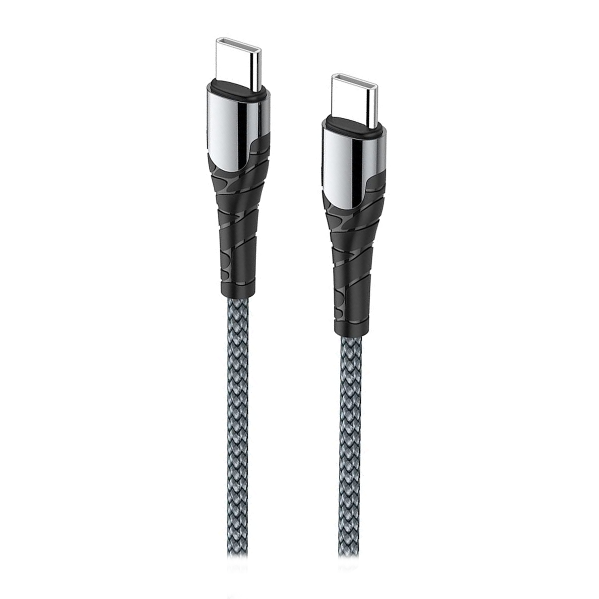 کابل دو سر تایپ سی الدینو مدل LC101 طول 1 متر-خاکستری کابل دو سر تایپ سی الدینو مدل LC101 طول 1 متر-خاکستری