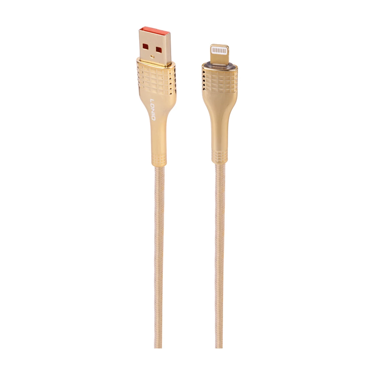 کابل لایتنینگ الدینو مدل LS651 طول 1 متر-خاکستری کابل لایتنینگ الدینو مدل LS651 طول 1 متر-خاکستری