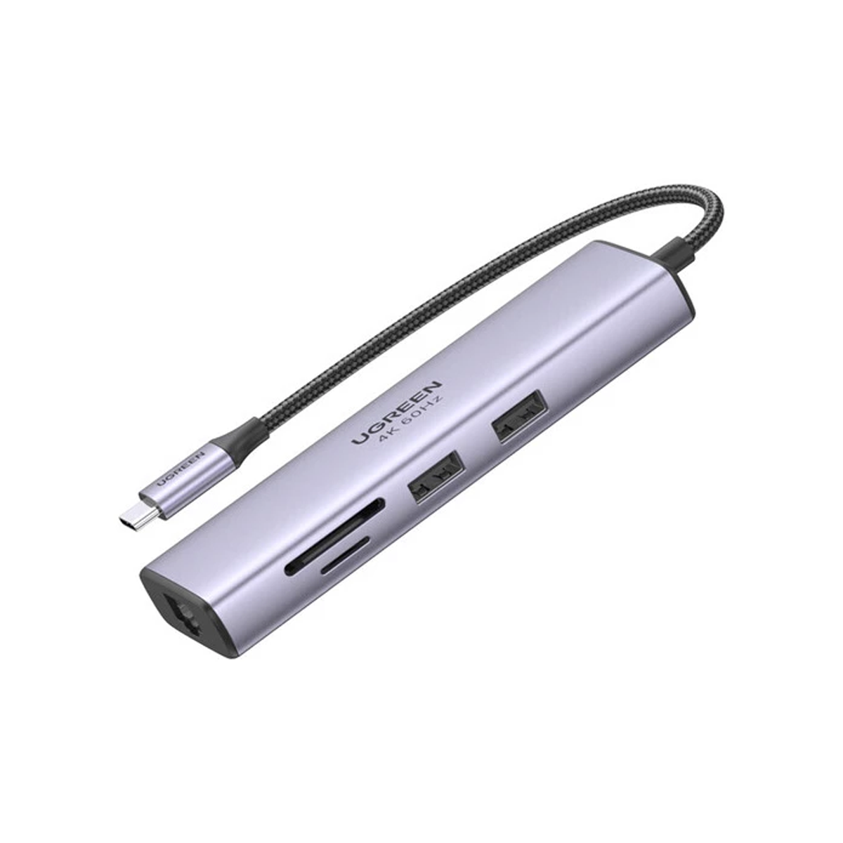 هاب USB-C یوگرین 7 پورت مدل CM512 60515-خاکستری هاب USB-C یوگرین 7 پورت مدل CM512 60515-خاکستری