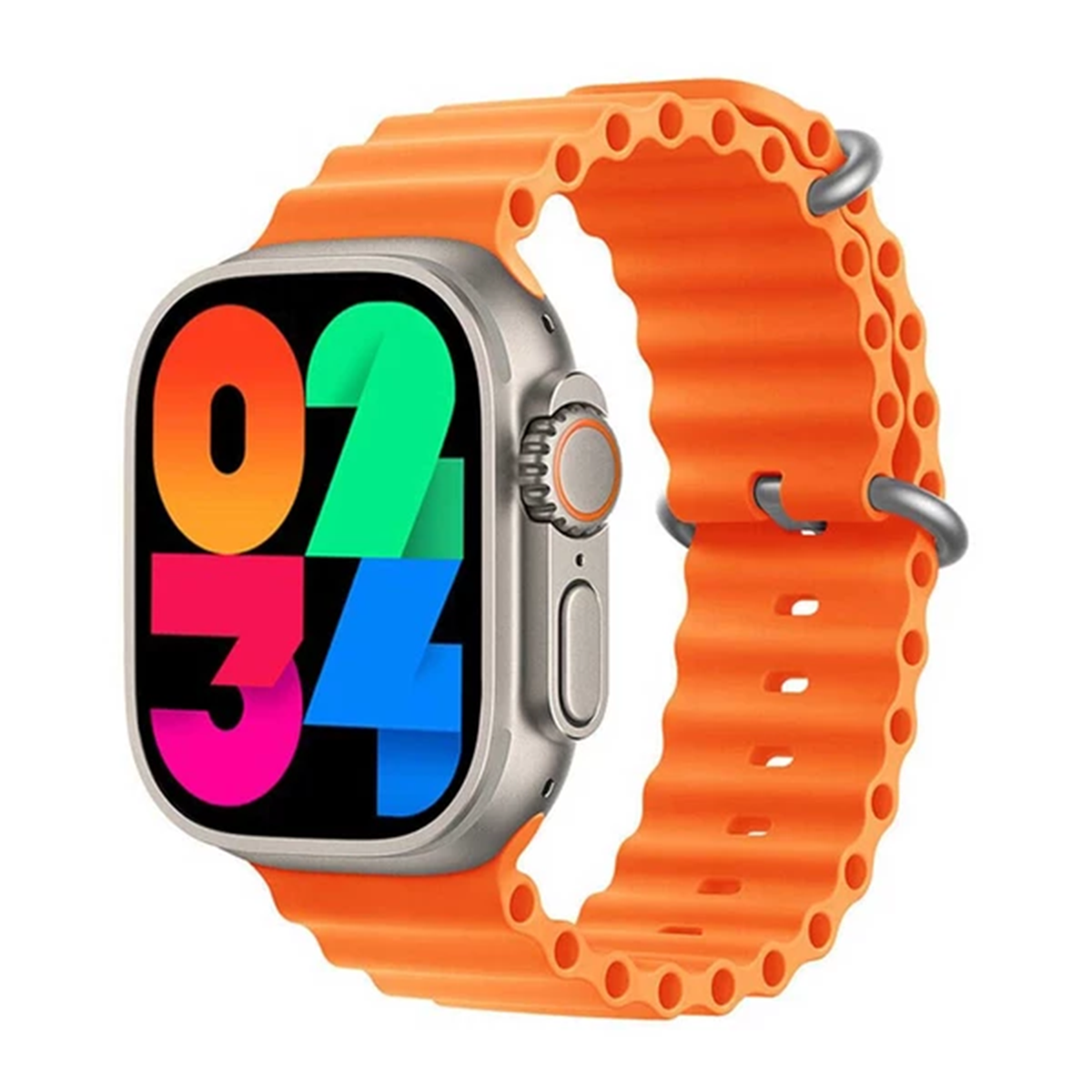 ساعت هوشمند ورنا مدل W49 Ultra همراه با 7 بند ساعت هوشمند ورنا مدل W49 Ultra همراه با 7 بند