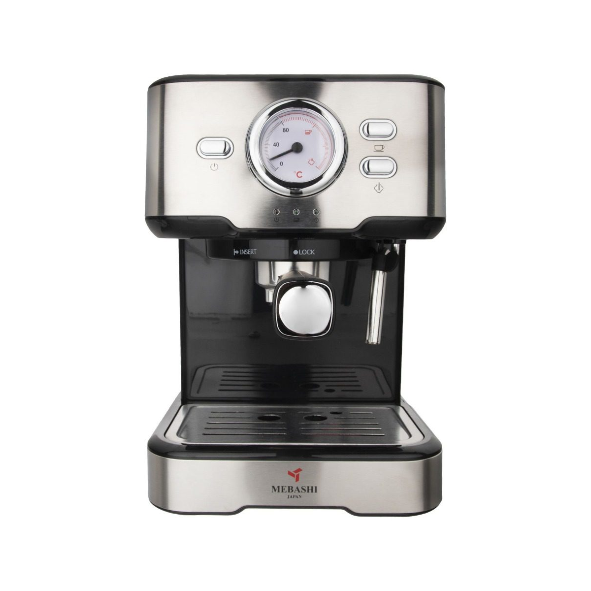 اسپرسوساز مباشی مدل ECM2021-استیل اسپرسوساز مباشی مدل ECM2021-استیل