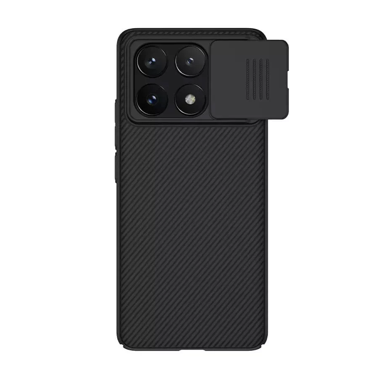 قاب گوشی شیائومی Redmi K70E نیلکین مدل CamShield-مشکی قاب گوشی شیائومی Redmi K70E نیلکین مدل CamShield-مشکی