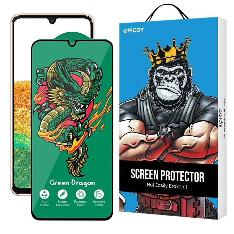 محافظ صفحه نمایش اپیکوی مدل Green Dragon ExplosionProof مناسب برای گوشی موبایل سامسونگ Galaxy A33 5G/ A32 4G/ A22 4G/ A50 4G
