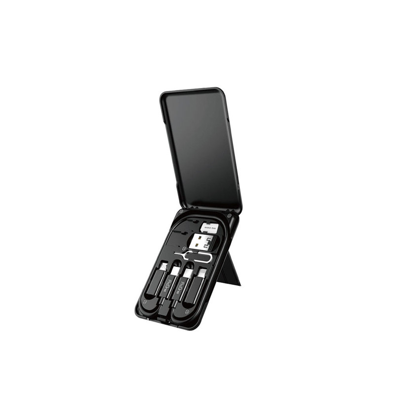 کابل تبدیل USB-C به USB-C / لایتنینگ / USB / microUSB پرووان مدل PCK002 طول 0.28 متر کابل تبدیل USB-C به USB-C / لایتنینگ / USB / microUSB پرووان مدل PCK002 طول 0.28 متر