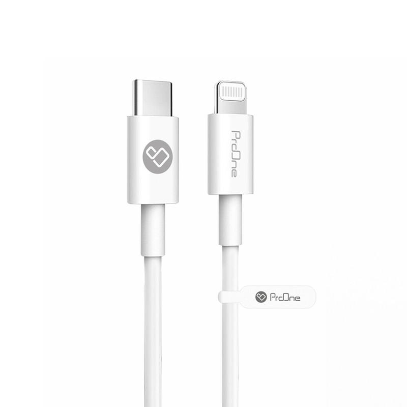 کابل تبدیل USB-C به لایتنینگ پرووان مدل PCC315PD طول 1 متر کابل تبدیل USB-C به لایتنینگ پرووان مدل PCC315PD طول 1 متر