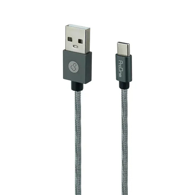 کابل تبدیل USB به USB-C پرووان مدل PCC185 طول 2 متر کابل تبدیل USB به USB-C پرووان مدل PCC185 طول 2 متر