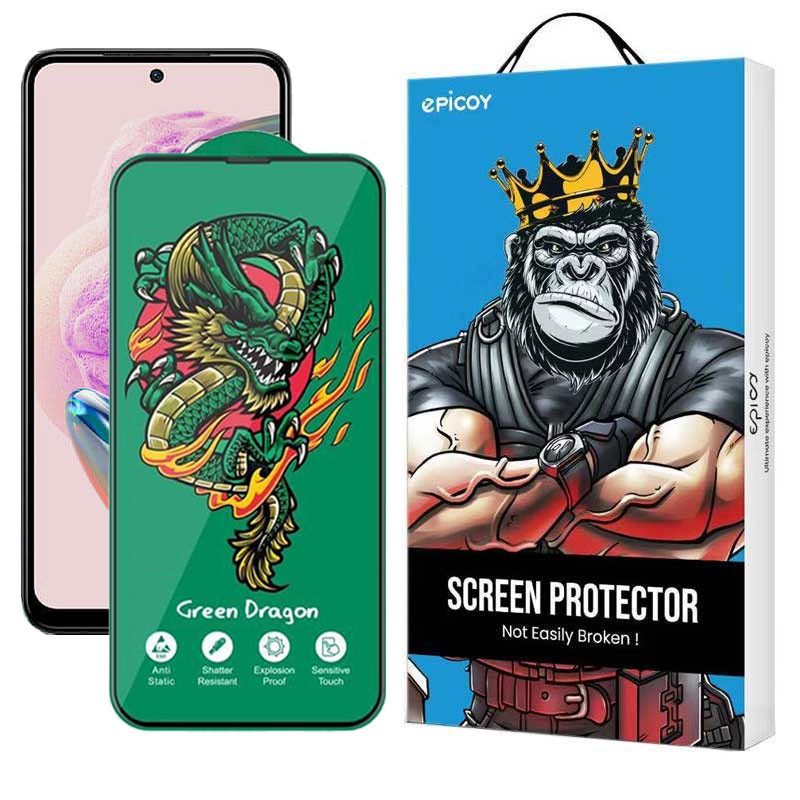 محافظ صفحه نمایش اپیکوی مدل Green Dragon ExplosionProof مناسب برای گوشی موبایل شیائومی Redmi Note 12S 4G/ Note 11S 4G/ Note 10S 4G / Note 11 SE  4G (India) محافظ صفحه نمایش اپیکوی مدل Green Dragon ExplosionProof مناسب برای گوشی موبایل شیائومی Redmi Note 12S 4G/ Note 11S 4G/ Note 10S 4G / Note 11 SE  4G (India)