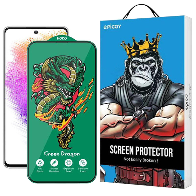 محافظ صفحه نمایش اپیکوی مدل Green Dragon ExplosionProof مناسب برای گوشی موبایل سامسونگ Galaxy A73 5G/A72/A71/M54/M53/M52 5G/M51 محافظ صفحه نمایش اپیکوی مدل Green Dragon ExplosionProof مناسب برای گوشی موبایل سامسونگ Galaxy A73 5G/A72/A71/M54/M53/M52 5G/M51
