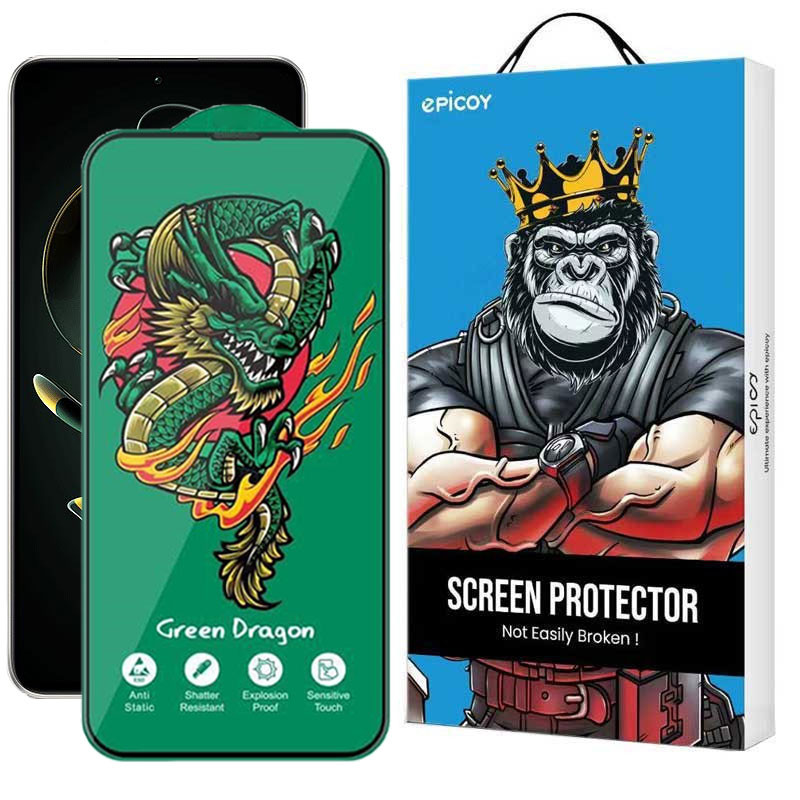 محافظ صفحه نمایش اپیکوی مدل Green Dragon ExplosionProof مناسب برای گوشی موبایل شیائومی Redmi K60 Ultra/ K60 Pro/ K60/ K60E محافظ صفحه نمایش اپیکوی مدل Green Dragon ExplosionProof مناسب برای گوشی موبایل شیائومی Redmi K60 Ultra/ K60 Pro/ K60/ K60E