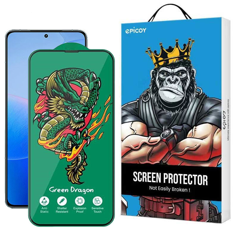 محافظ صفحه نمایش اپیکوی مدل Green Dragon ExplosionProof مناسب برای گوشی موبایل شیائومی Redmi K70 Pro/ Redmi K70 / Redmi K70E محافظ صفحه نمایش اپیکوی مدل Green Dragon ExplosionProof مناسب برای گوشی موبایل شیائومی Redmi K70 Pro/ Redmi K70 / Redmi K70E