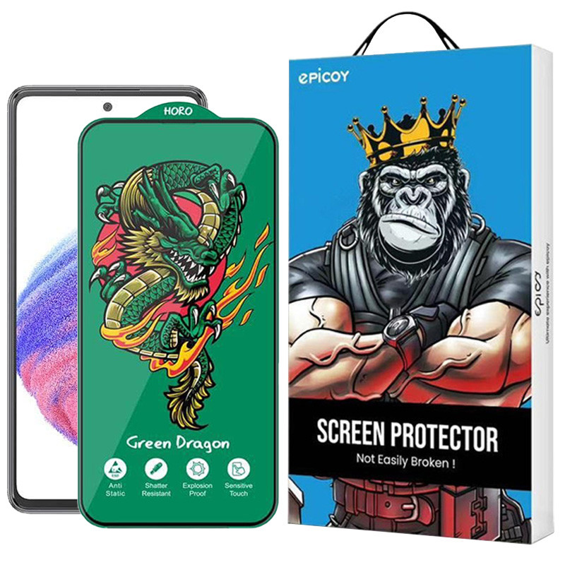 محافظ صفحه نمایش اپیکوی مدل Green Dragon ExplosionProof مناسب برای گوشی موبایل سامسونگ Galaxy A53 5G/A52s 5G/A52 5G/A51 4G/5G  محافظ صفحه نمایش اپیکوی مدل Green Dragon ExplosionProof مناسب برای گوشی موبایل سامسونگ Galaxy A53 5G/A52s 5G/A52 5G/A51 4G/5G