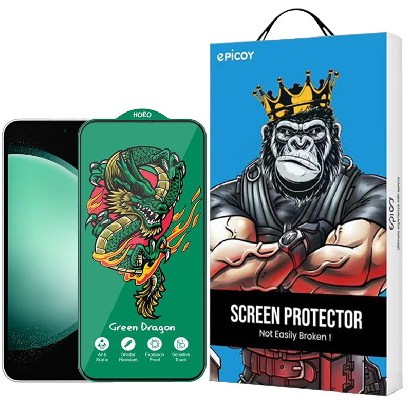 محافظ صفحه نمایش اپیکوی مدل Green Dragon ExplosionProof مناسب برای گوشی موبایل سامسونگ Galaxy S23 FE/A54 محافظ صفحه نمایش اپیکوی مدل Green Dragon ExplosionProof مناسب برای گوشی موبایل سامسونگ Galaxy S23 FE/A54