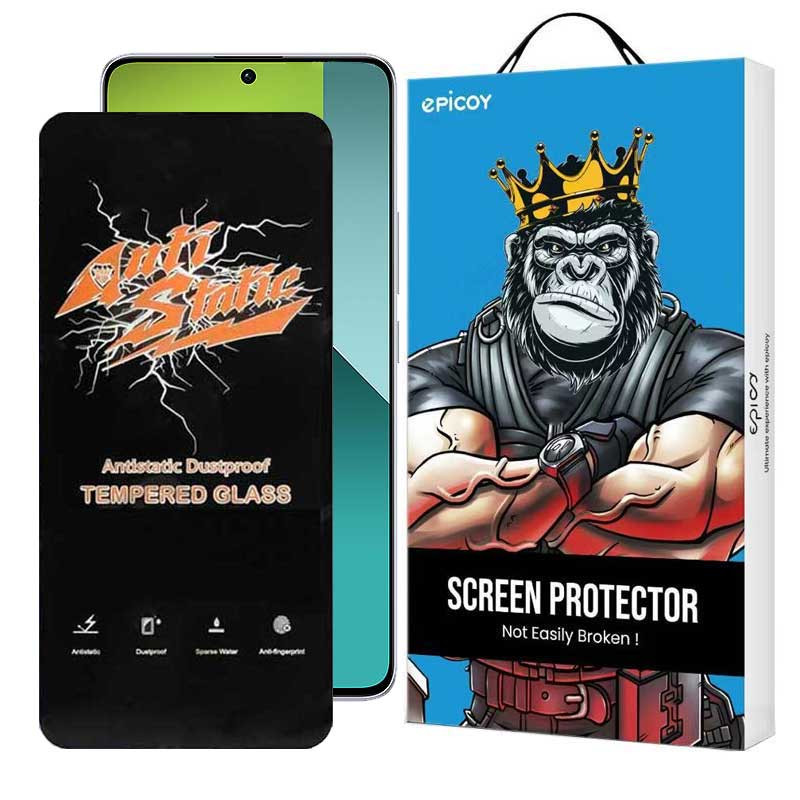 محافظ صفحه نمایش اپیکوی مدل Antistatic Dustproof مناسب برای گوشی موبایل شیائومی Redmi Note 13 4G/5G / Note 13 Pro 4G/5G / Note 13R Pro محافظ صفحه نمایش اپیکوی مدل Antistatic Dustproof مناسب برای گوشی موبایل شیائومی Redmi Note 13 4G/5G / Note 13 Pro 4G/5G / Note 13R Pro