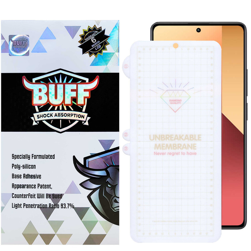 محافظ صفحه نمایش بوف مدل Hydrogel-G مناسب برای گوشی موبایل شیائومی Redmi Note 13 Pro 4G/5G / Note 13 4G/5G / Note 13R Pro محافظ صفحه نمایش بوف مدل Hydrogel-G مناسب برای گوشی موبایل شیائومی Redmi Note 13 Pro 4G/5G / Note 13 4G/5G / Note 13R Pro