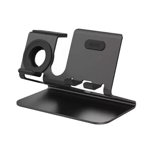 پایه نگهدارنده شارژ موبایل آها استایل مدل ST05-نقرهای پایه نگهدارنده شارژ موبایل آها استایل مدل ST05-نقرهای