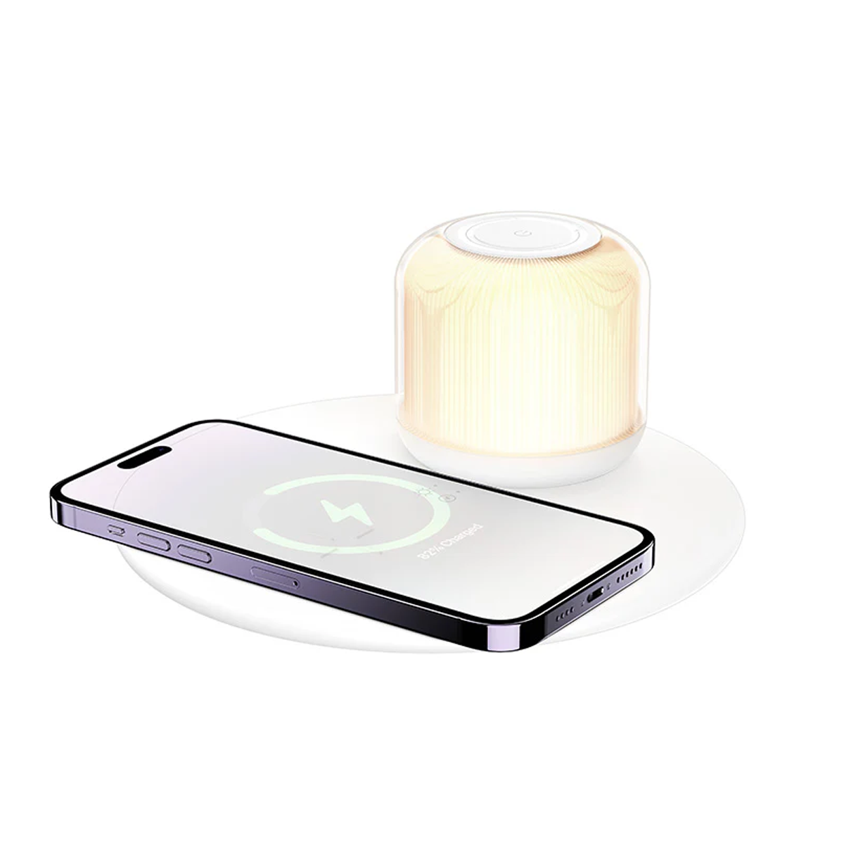 شارژر بی سیم رسی مدل RLS-L17-سفید