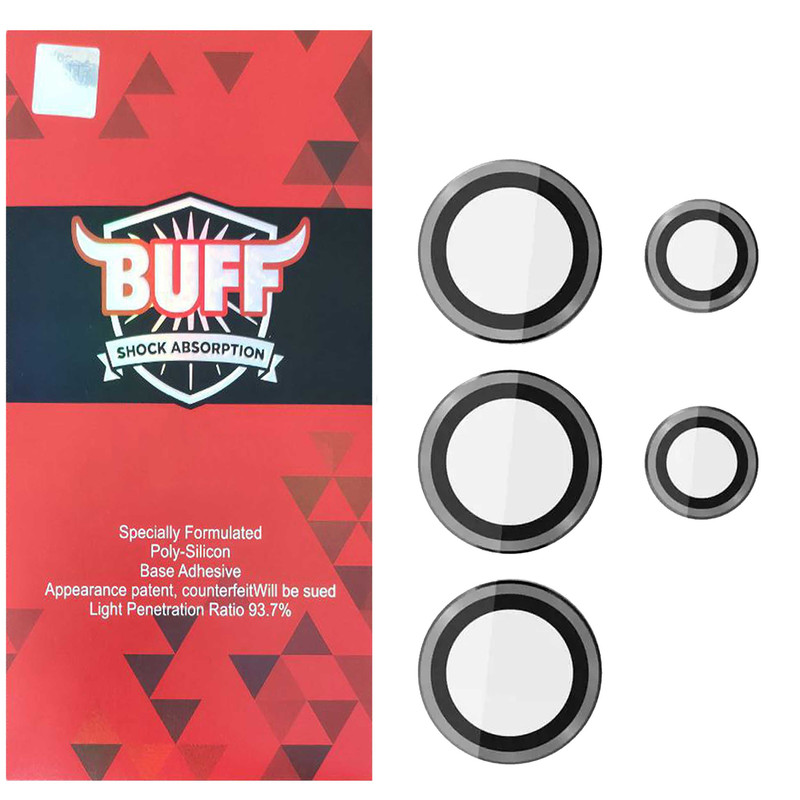 محافظ لنز دوربین بوف مدل HD-ColorLenz مناسب برای گوشی موبایل سامسونگ Galaxy S24 Ultra-نقرهای محافظ لنز دوربین بوف مدل HD-ColorLenz مناسب برای گوشی موبایل سامسونگ Galaxy S24 Ultra-نقرهای