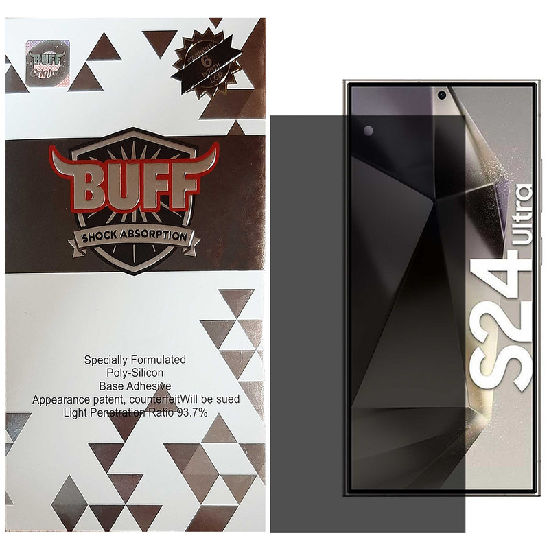 محافظ صفحه نمایش حریم شخصی بوف مدل Silicone-Privacy-G مناسب برای گوشی موبایل سامسونگ Galaxy S24 Ultra محافظ صفحه نمایش حریم شخصی بوف مدل Silicone-Privacy-G مناسب برای گوشی موبایل سامسونگ Galaxy S24 Ultra