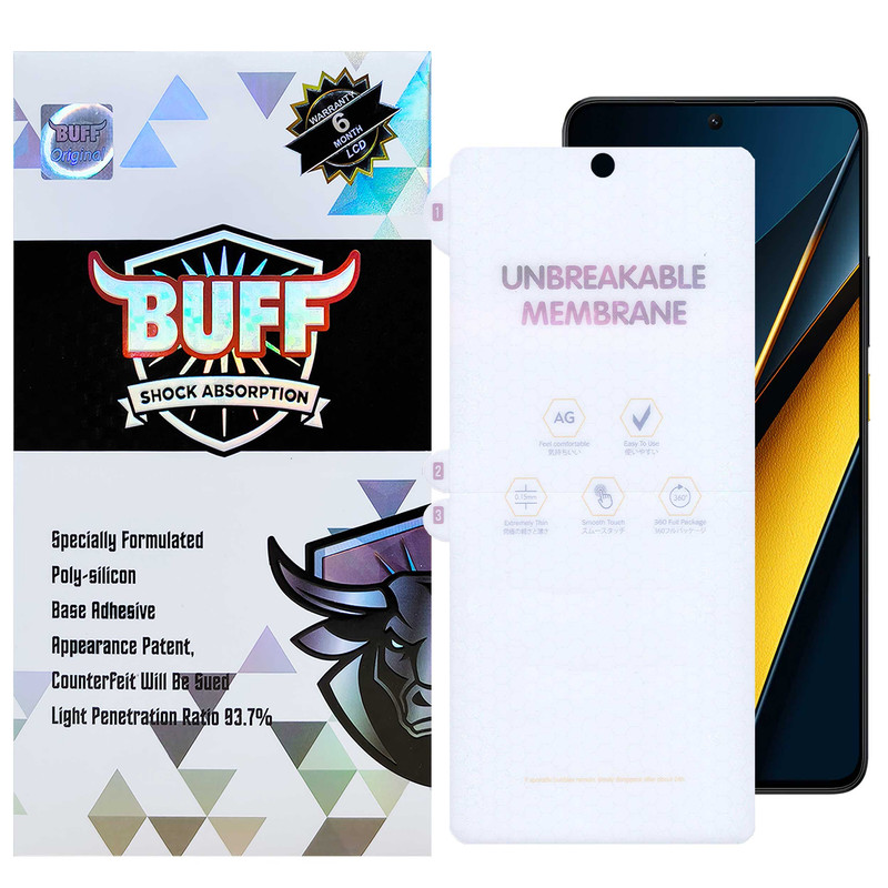 محافظ صفحه نمایش مات بوف مدل Hydrogel-Matte-G مناسب برای گوشی موبایل شیائومی Poco X6 Pro / X6 / M6 Pro 4G محافظ صفحه نمایش مات بوف مدل Hydrogel-Matte-G مناسب برای گوشی موبایل شیائومی Poco X6 Pro / X6 / M6 Pro 4G